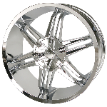 chrome rims, custom rims Magnum 357